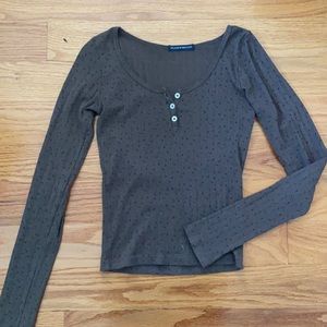 BRANDY MELVILLE LONG SLEEVE TOP